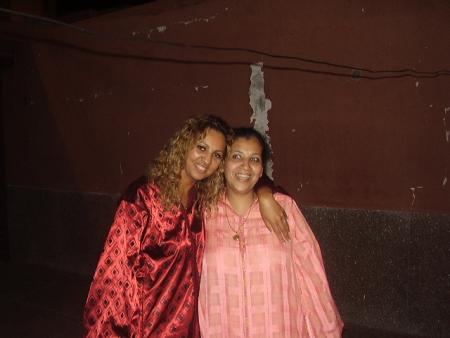 mi tia y mi prima